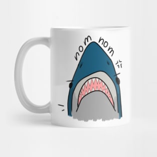 Nom nom shark Mug